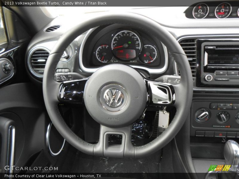 Candy White / Titan Black 2013 Volkswagen Beetle Turbo