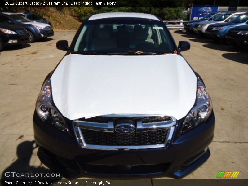 Deep Indigo Pearl / Ivory 2013 Subaru Legacy 2.5i Premium