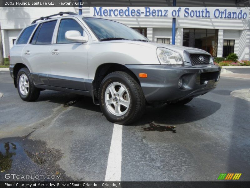 Pewter / Gray 2003 Hyundai Santa Fe GLS