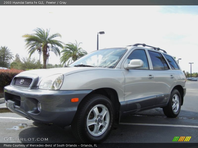 Pewter / Gray 2003 Hyundai Santa Fe GLS