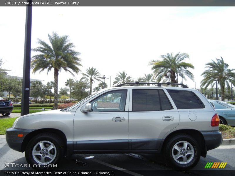Pewter / Gray 2003 Hyundai Santa Fe GLS