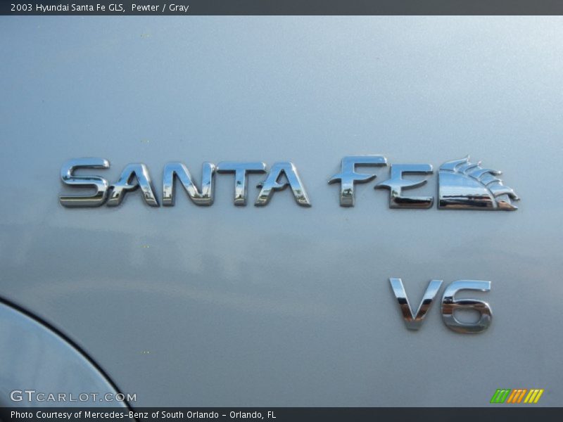 Pewter / Gray 2003 Hyundai Santa Fe GLS