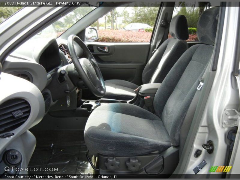 Pewter / Gray 2003 Hyundai Santa Fe GLS