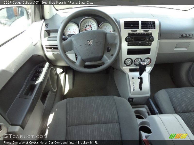 Steel Blue Metallic / Pastel Slate Gray 2007 Dodge Caliber SXT