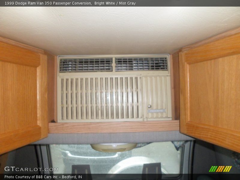 Bright White / Mist Gray 1999 Dodge Ram Van 350 Passenger Conversion