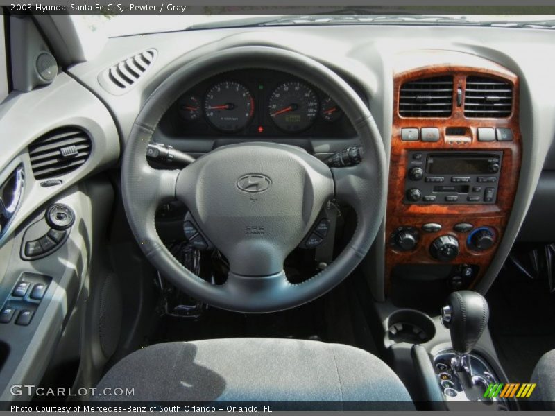 Pewter / Gray 2003 Hyundai Santa Fe GLS