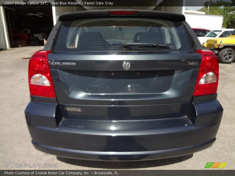 Steel Blue Metallic / Pastel Slate Gray 2007 Dodge Caliber SXT
