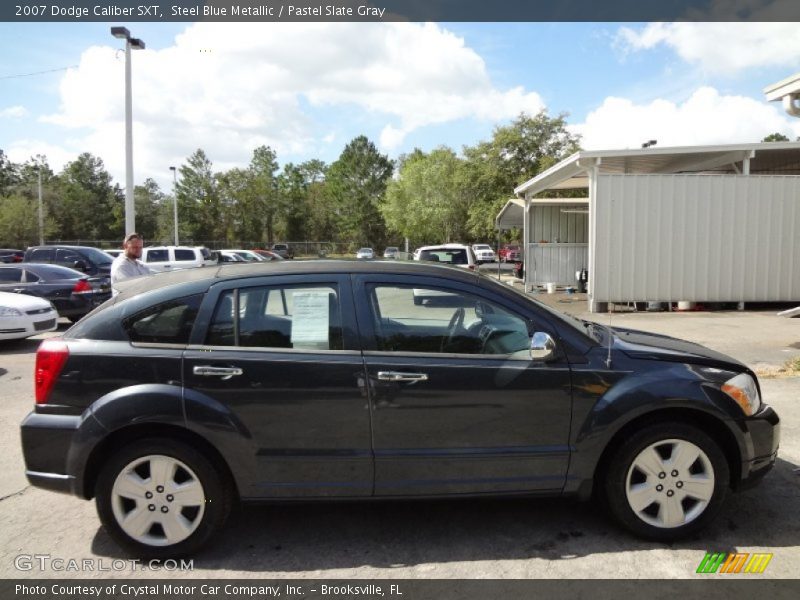 Steel Blue Metallic / Pastel Slate Gray 2007 Dodge Caliber SXT