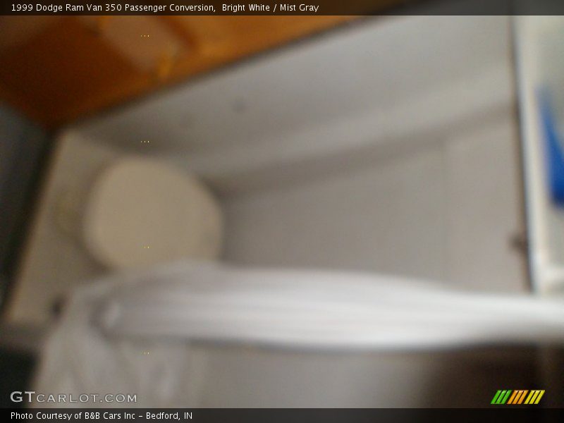 Bright White / Mist Gray 1999 Dodge Ram Van 350 Passenger Conversion