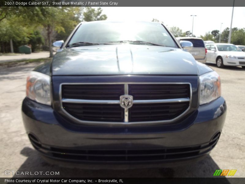 Steel Blue Metallic / Pastel Slate Gray 2007 Dodge Caliber SXT