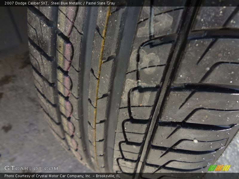 Steel Blue Metallic / Pastel Slate Gray 2007 Dodge Caliber SXT