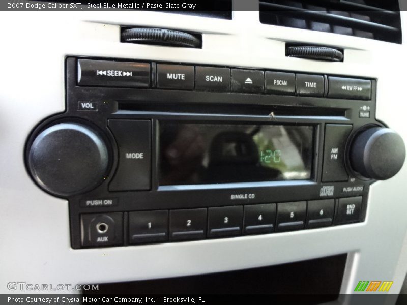 Steel Blue Metallic / Pastel Slate Gray 2007 Dodge Caliber SXT