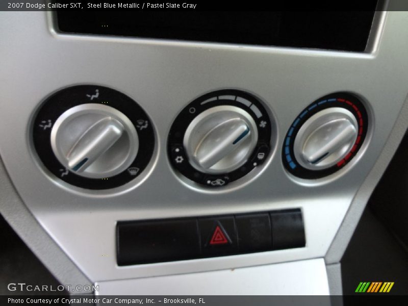 Steel Blue Metallic / Pastel Slate Gray 2007 Dodge Caliber SXT