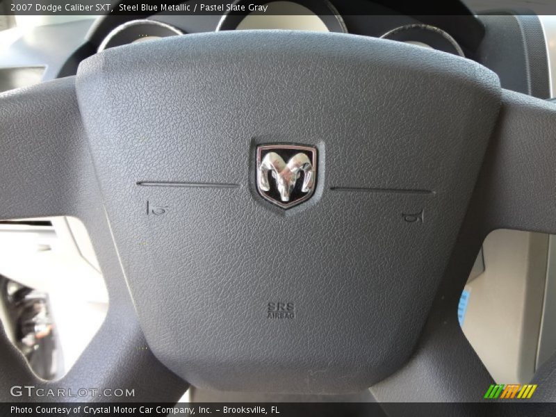 Steel Blue Metallic / Pastel Slate Gray 2007 Dodge Caliber SXT