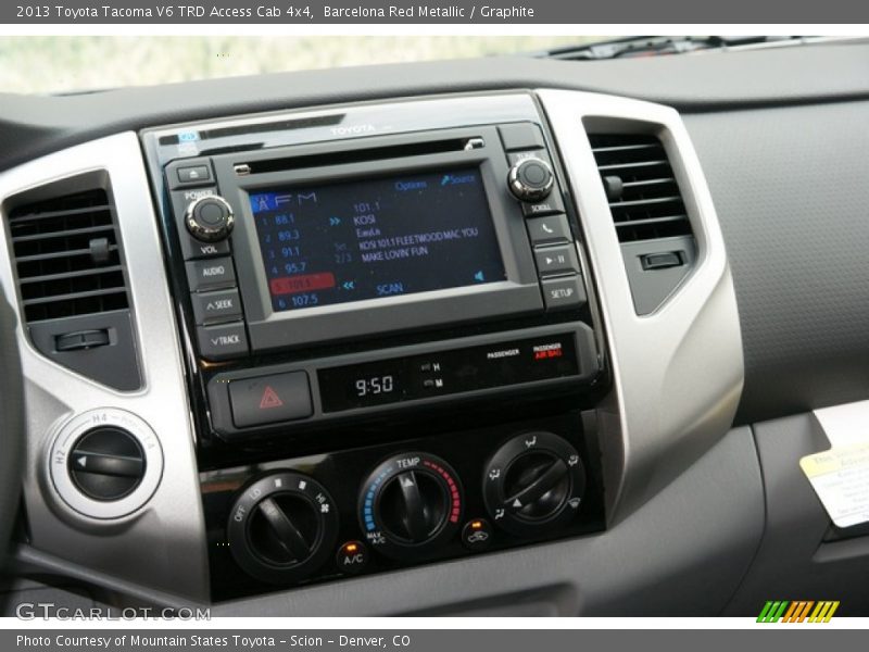 Barcelona Red Metallic / Graphite 2013 Toyota Tacoma V6 TRD Access Cab 4x4