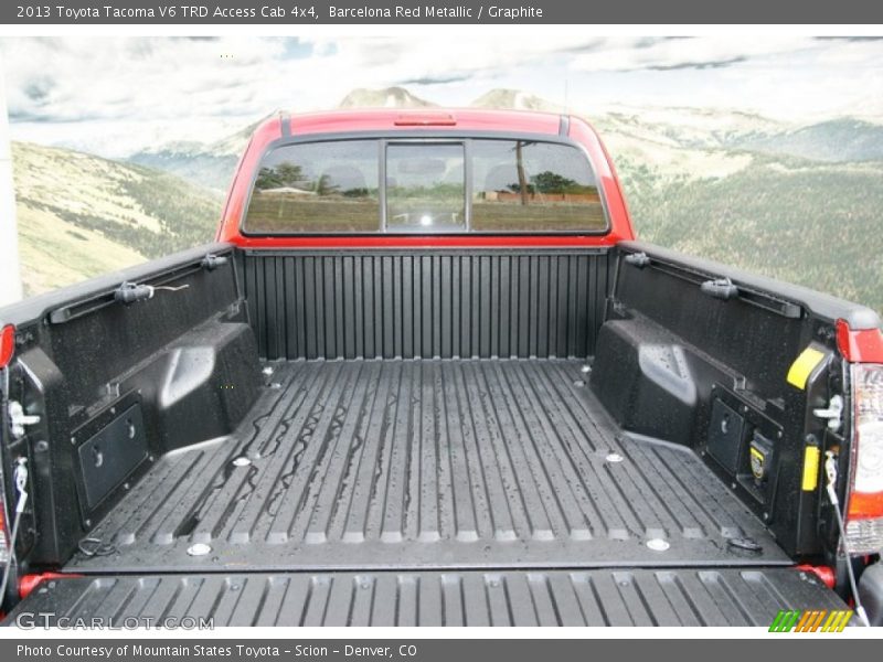 Barcelona Red Metallic / Graphite 2013 Toyota Tacoma V6 TRD Access Cab 4x4