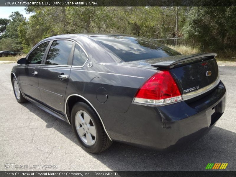 Dark Silver Metallic / Gray 2009 Chevrolet Impala LT