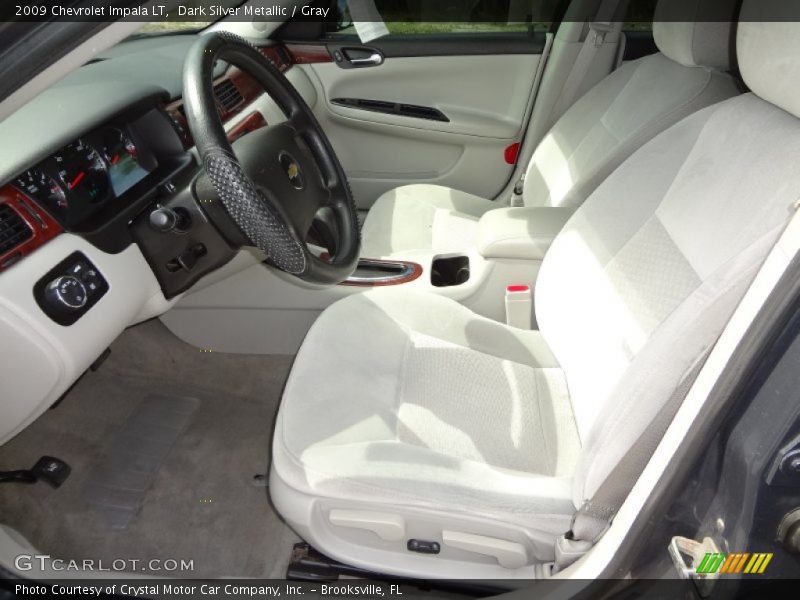 Dark Silver Metallic / Gray 2009 Chevrolet Impala LT