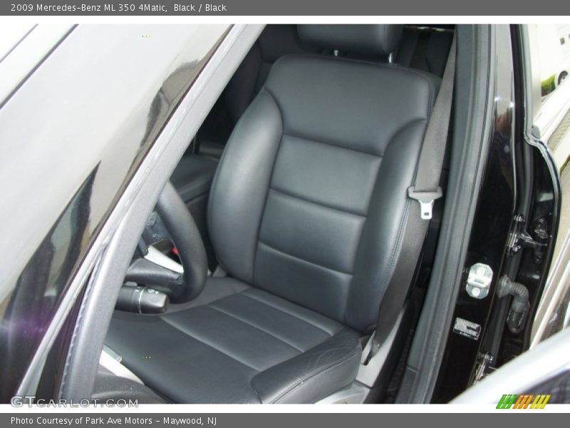 Black / Black 2009 Mercedes-Benz ML 350 4Matic