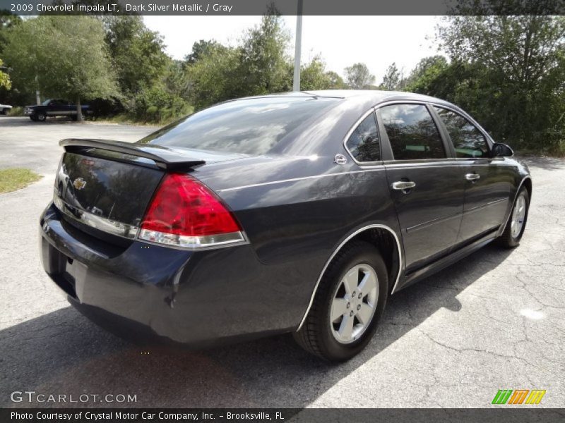 Dark Silver Metallic / Gray 2009 Chevrolet Impala LT