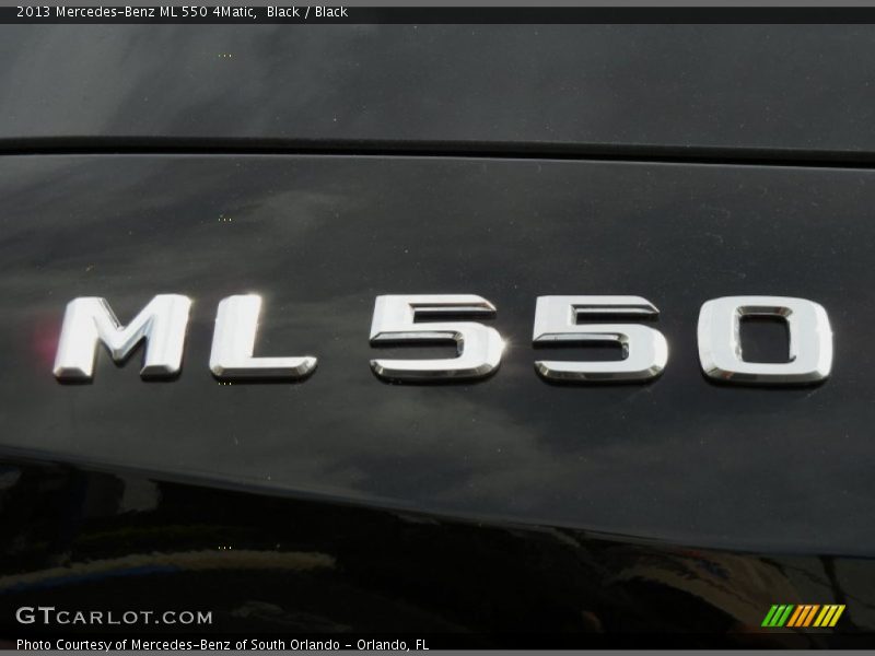 Black / Black 2013 Mercedes-Benz ML 550 4Matic