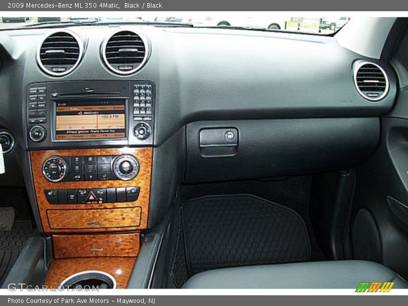 Black / Black 2009 Mercedes-Benz ML 350 4Matic
