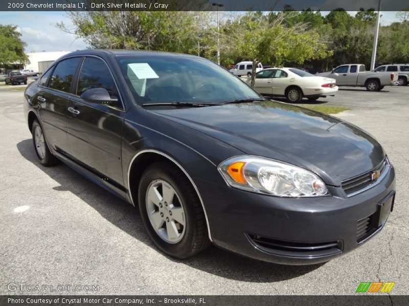 Dark Silver Metallic / Gray 2009 Chevrolet Impala LT
