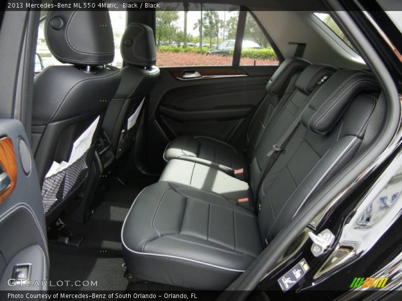  2013 ML 550 4Matic Black Interior