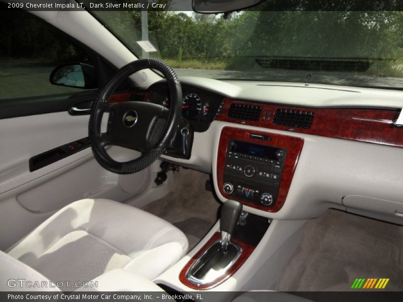 Dark Silver Metallic / Gray 2009 Chevrolet Impala LT