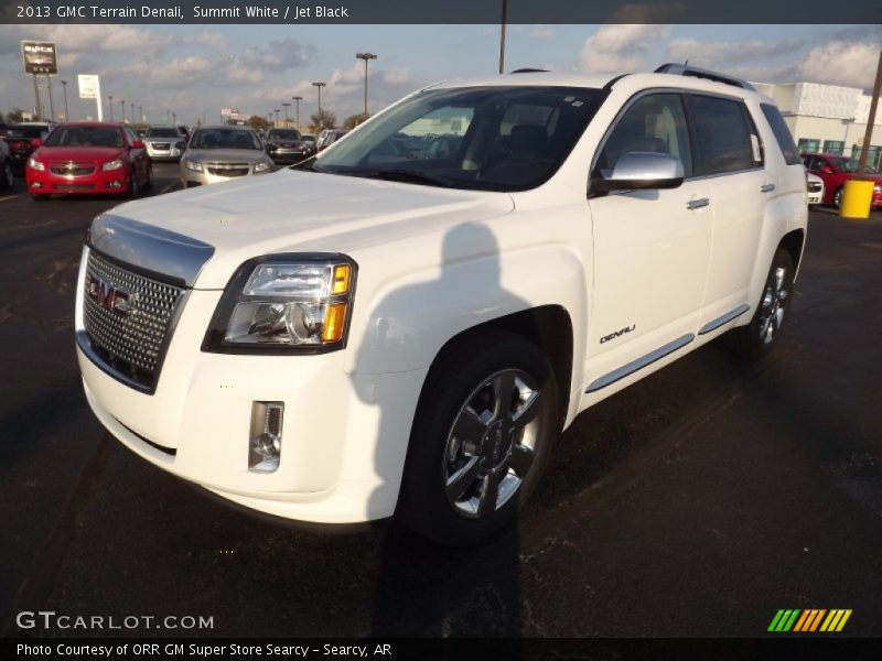 Summit White / Jet Black 2013 GMC Terrain Denali