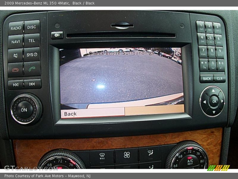 Black / Black 2009 Mercedes-Benz ML 350 4Matic