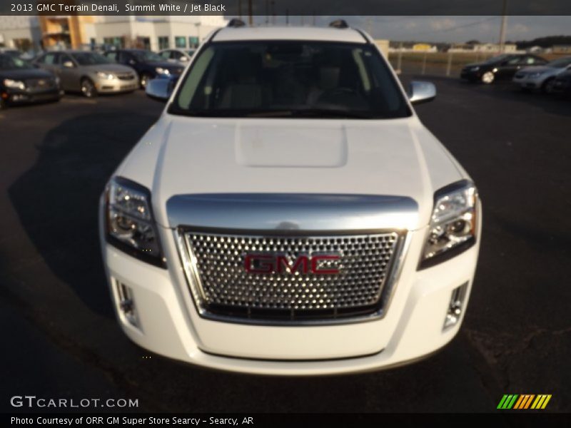 Summit White / Jet Black 2013 GMC Terrain Denali