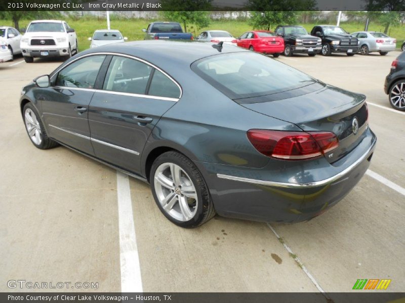 Iron Gray Metallic / Black 2013 Volkswagen CC Lux