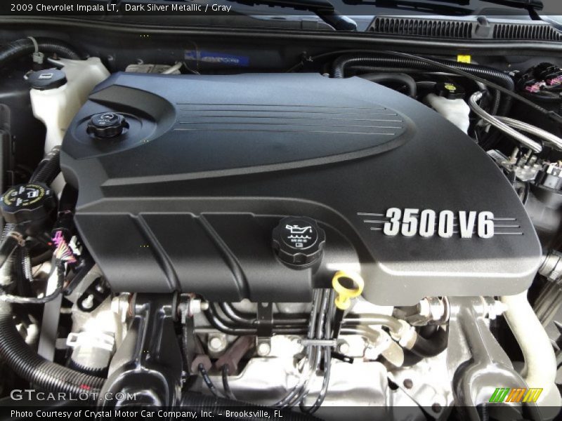 Dark Silver Metallic / Gray 2009 Chevrolet Impala LT