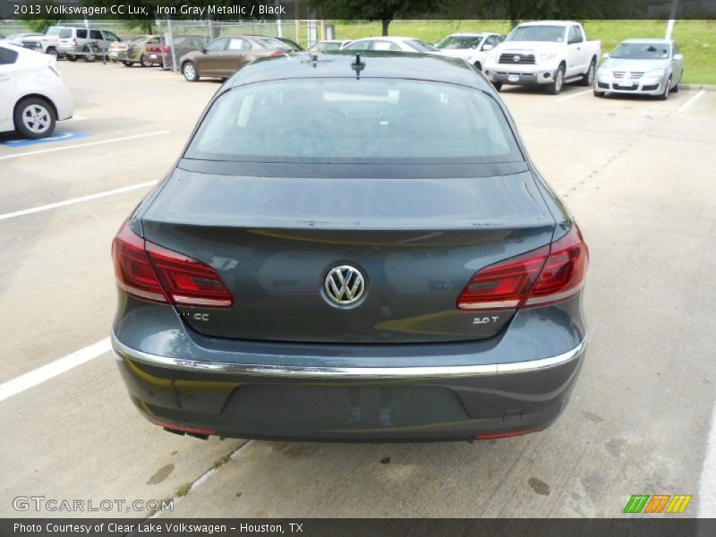 Iron Gray Metallic / Black 2013 Volkswagen CC Lux
