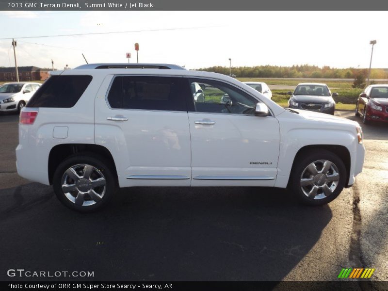 Summit White / Jet Black 2013 GMC Terrain Denali