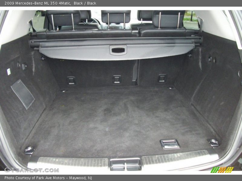 Black / Black 2009 Mercedes-Benz ML 350 4Matic