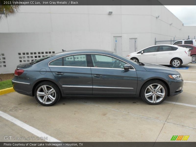 Iron Gray Metallic / Black 2013 Volkswagen CC Lux