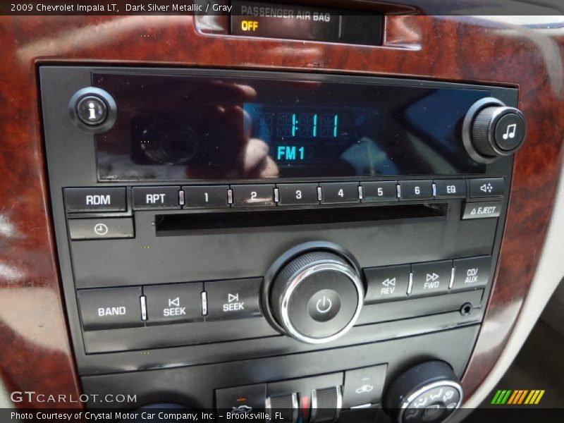 Dark Silver Metallic / Gray 2009 Chevrolet Impala LT