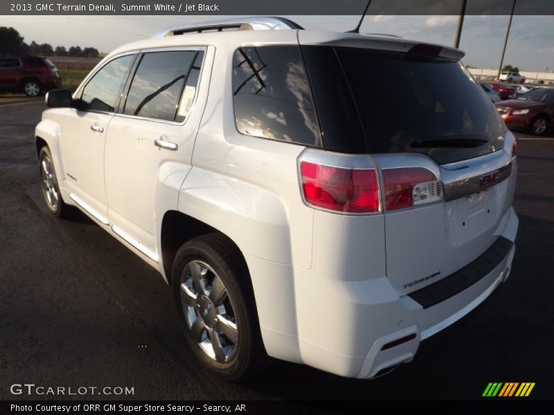 Summit White / Jet Black 2013 GMC Terrain Denali