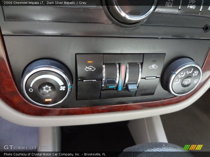 Dark Silver Metallic / Gray 2009 Chevrolet Impala LT