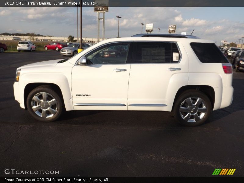 Summit White / Jet Black 2013 GMC Terrain Denali