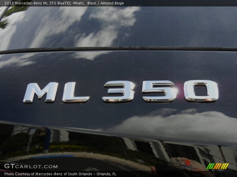 Black / Almond Beige 2013 Mercedes-Benz ML 350 BlueTEC 4Matic