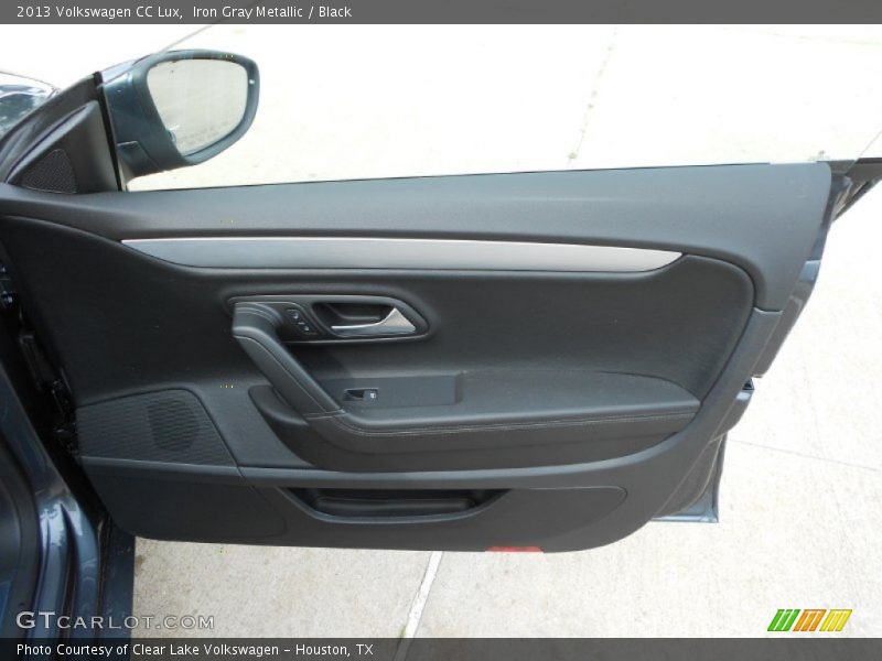 Iron Gray Metallic / Black 2013 Volkswagen CC Lux