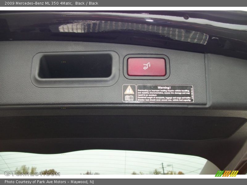 Black / Black 2009 Mercedes-Benz ML 350 4Matic