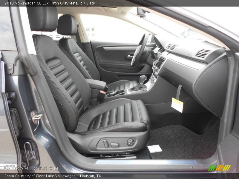 Iron Gray Metallic / Black 2013 Volkswagen CC Lux