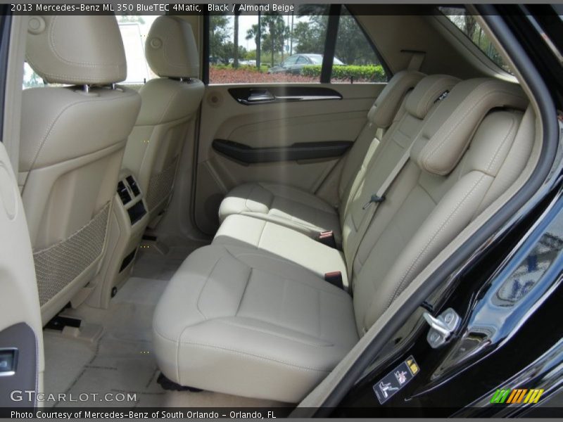 Rear Seat of 2013 ML 350 BlueTEC 4Matic