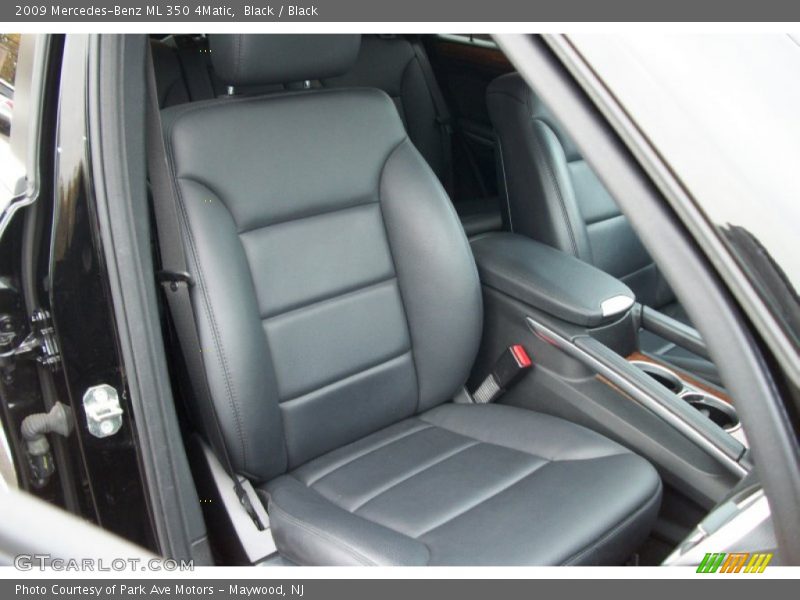 Black / Black 2009 Mercedes-Benz ML 350 4Matic