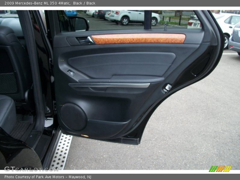 Black / Black 2009 Mercedes-Benz ML 350 4Matic