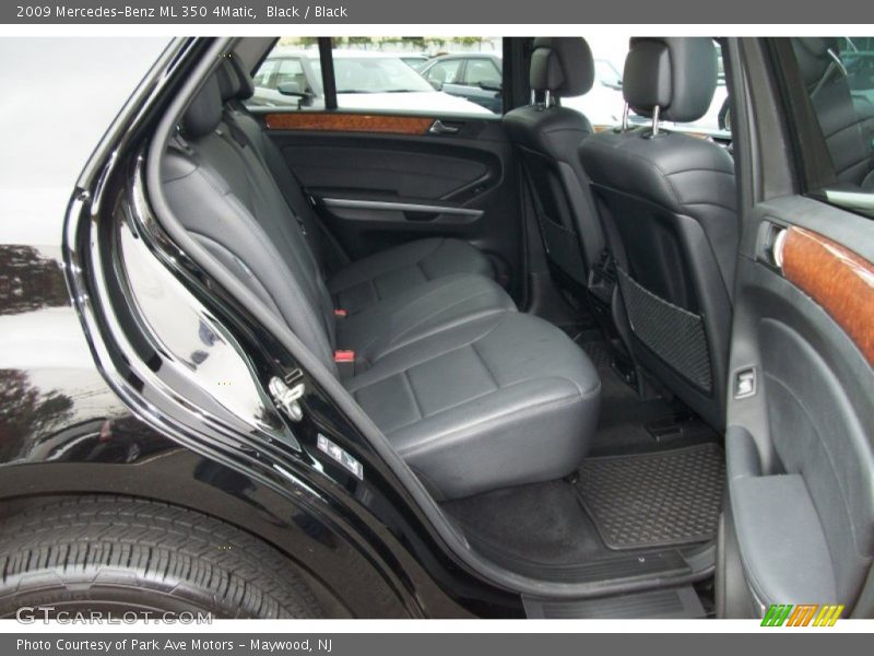 Black / Black 2009 Mercedes-Benz ML 350 4Matic